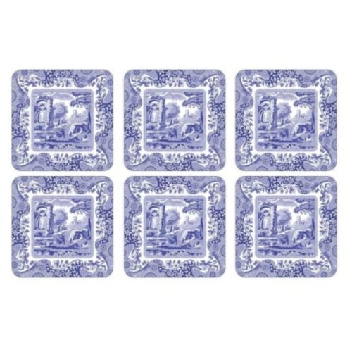 Spode Blue italian set 6 sottobicchieri