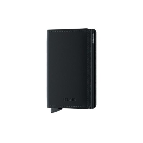 Slimwallet-Matte-Black.jpg Secrid SLIMWALLET Portafoglio - black black