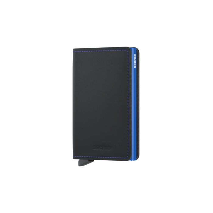 Secrid SLIMWALLET Portafoglio - black-blue