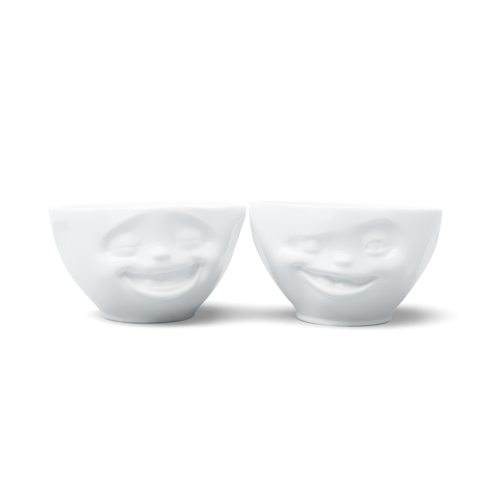 Tassen LAUGHING & WINKING SET 2 COPPETTE 200ML
