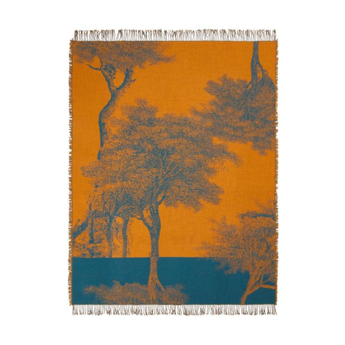 Lanerossi Radici Plaid 100%extrafine merino bruciato