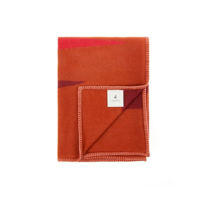 Lanerossi Ricordi Plaid 100% in lana merinos extrafine cotto