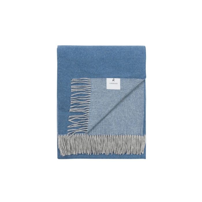 Lanerossi Ulisse Plaid 100% lana extrafine merino  vio