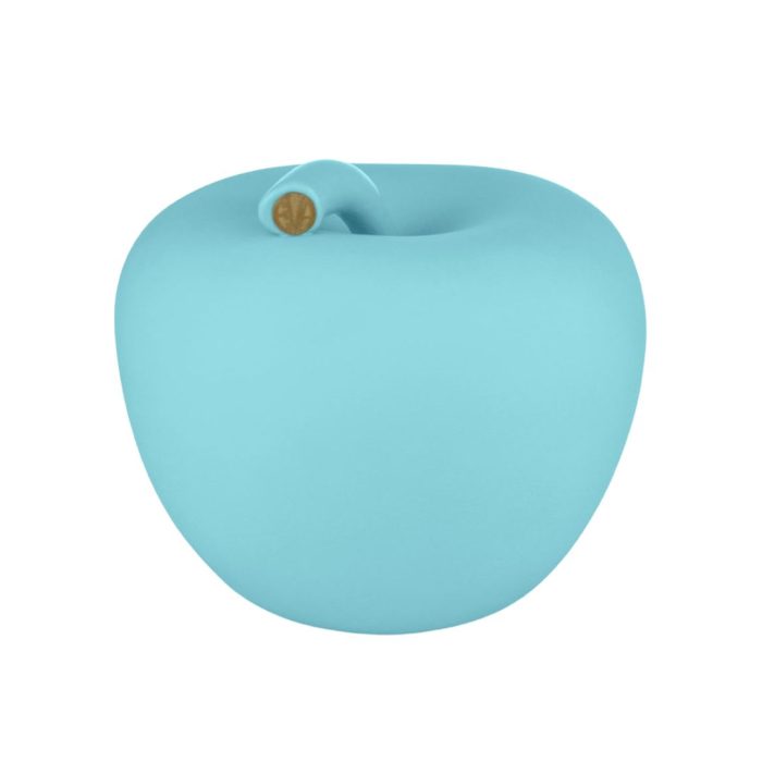 Eva Design Mela monocolore seta xs   acquamarina