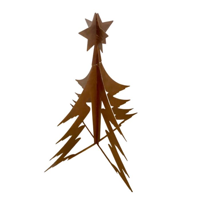 Alphabet Design Abete ad incastro h.140 cm corten