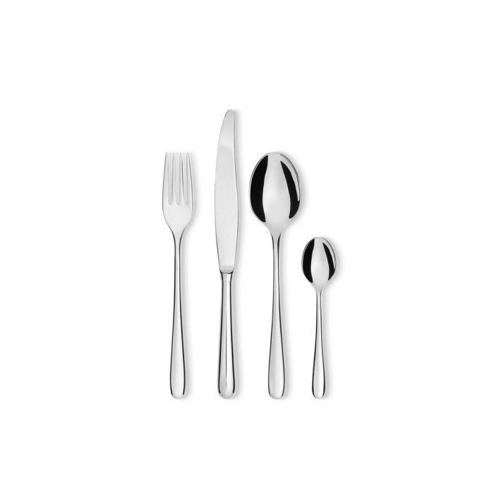 Alessi CACCIA Set posate per 6 persone 24 pezzi - forchetta 4 rebbi
