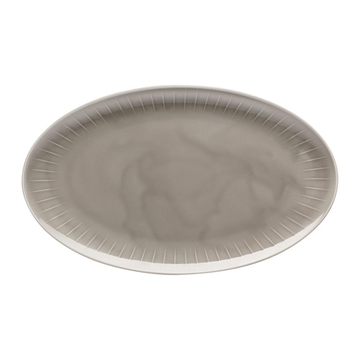 Arzberg Joyn grigio piatto ovale 38cm