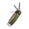 Orbitkey Waxed canvas portachiavi khaki green / black