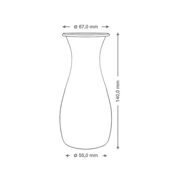 Weck #763 vasetto 60ø 290ml trasparente