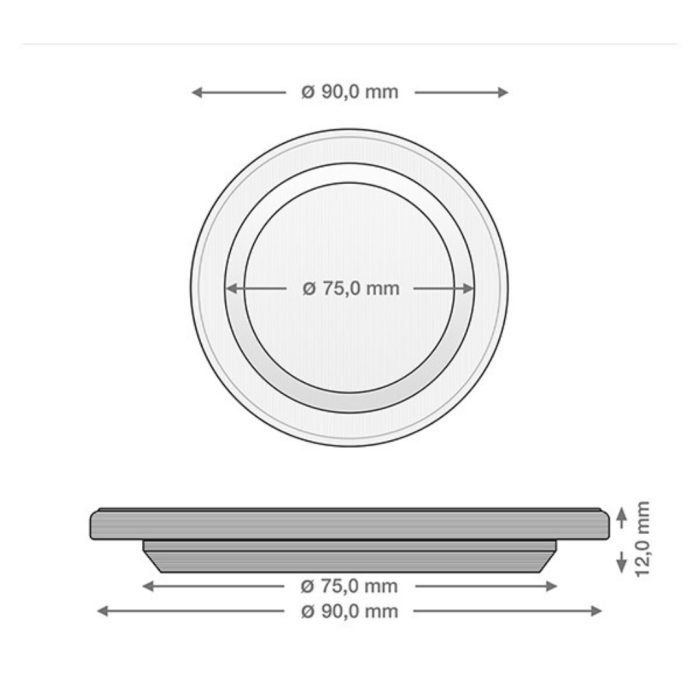 Weck #975 vasetto 60ø 340ml trasparente