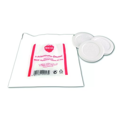Weck 60 mm coperchio 5 pz.