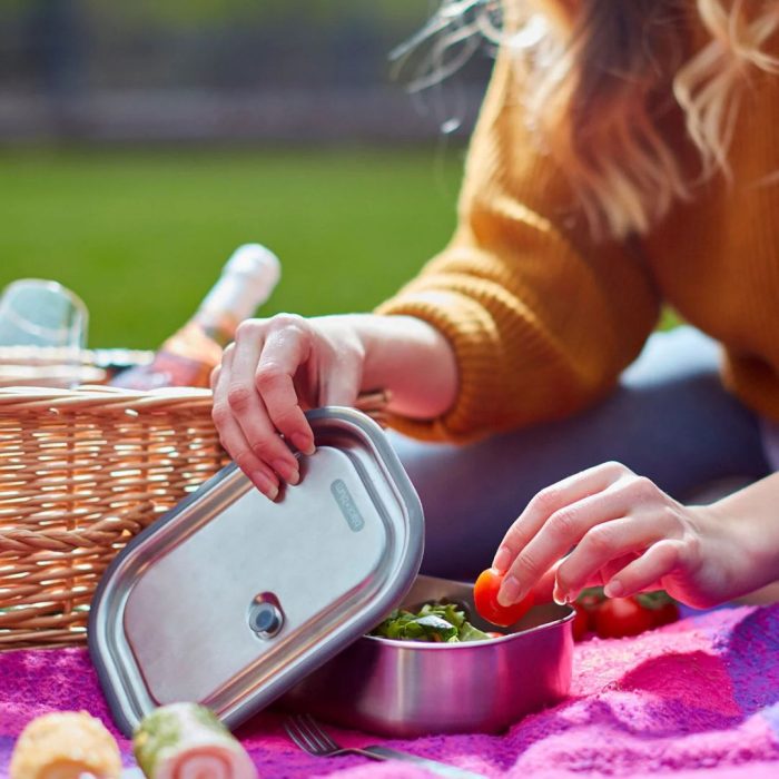 Black+Blum LUNCH BOX acciaio grande 1000ml olive