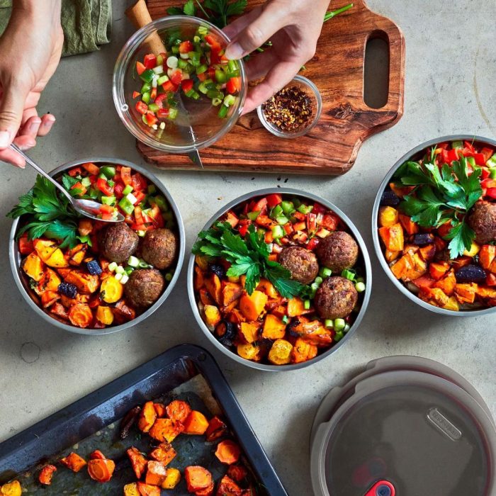 Black+Blum MULTI-FUNCTION acciaio grande 950ml grigio/rosso