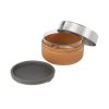 Black+Blum LUNCH BOWL vetro 750ml legno/mandorlo