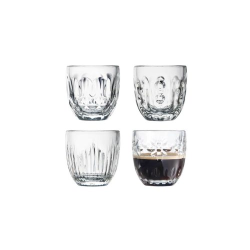 La Rochère TROQUET Set 4 bicchierini espresso 10cl