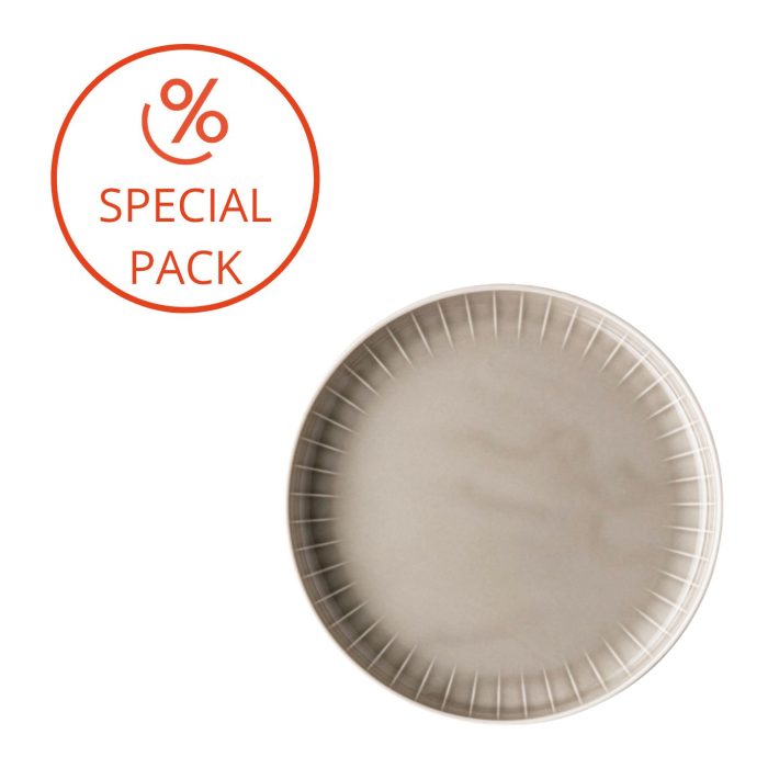 Arzberg JOYN Kit piatti per 6 persone 19 pezzi - grigio grigio