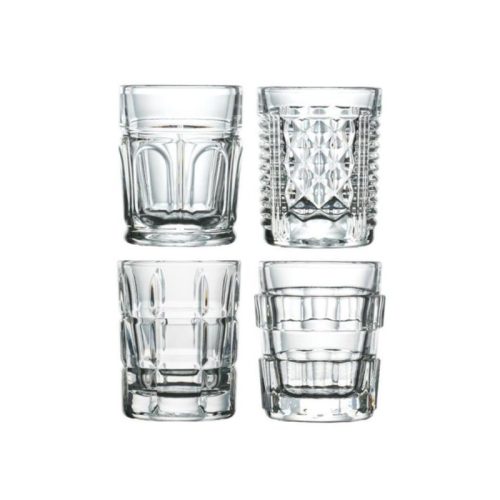 La Rochère Set 4 bicchierini shot assortiti
