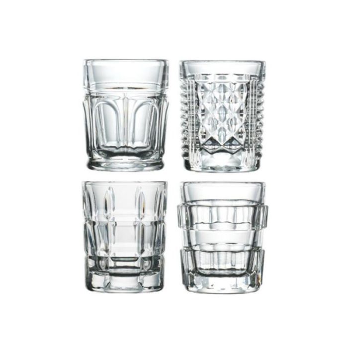 La Rochère Set 4 bicchierini shot assortiti