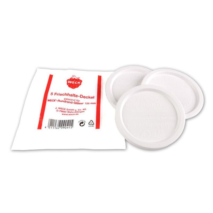 Weck 120 mm coperchio 5 pz.