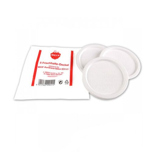 Weck 80 mm coperchio 5 pz.