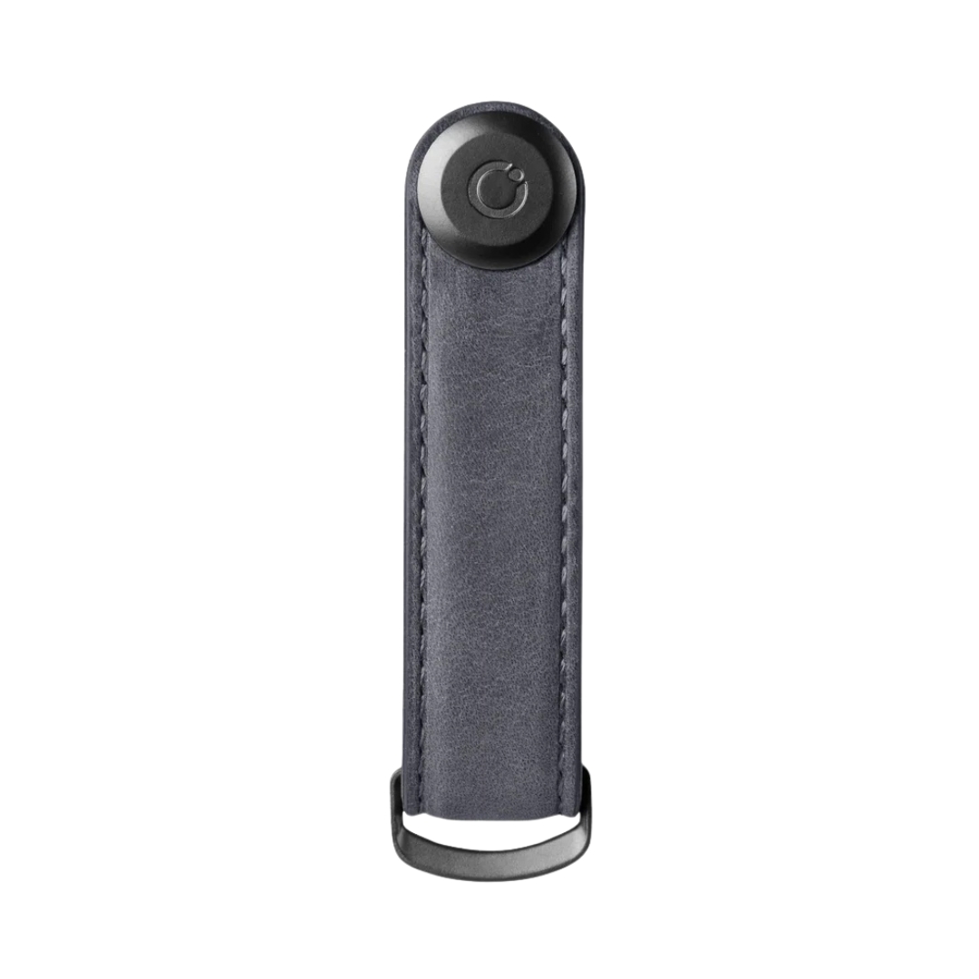 Orbitkey Leather crazy horse portachiavi steel grey - immagine 4