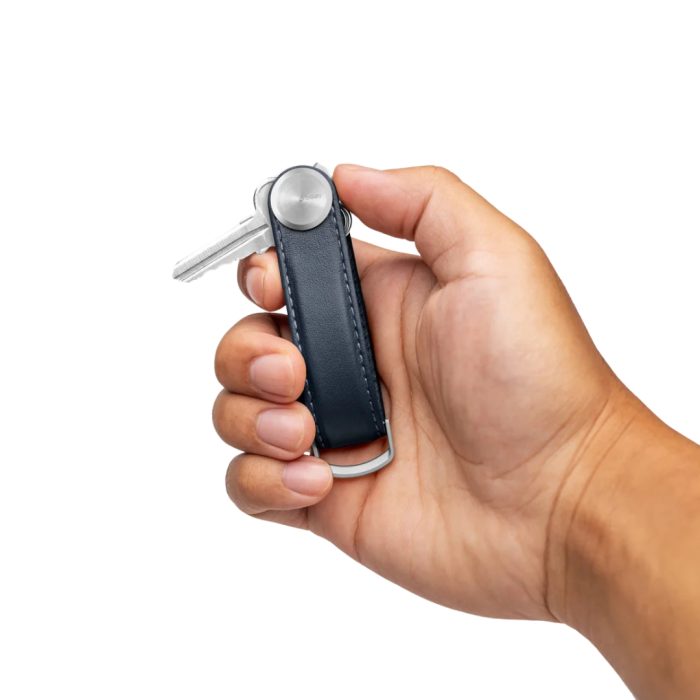 Orbitkey Portachiavi pro sapphire / silver