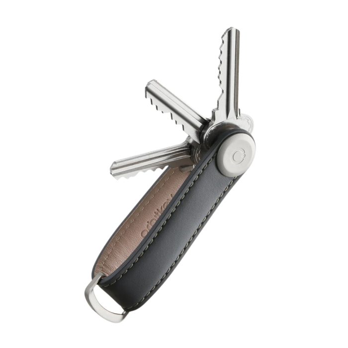 Orbitkey Portachiavi original charcoal / silver