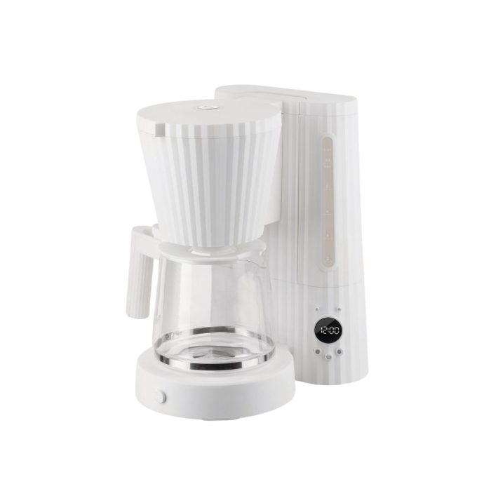 Alessi PLISSÉ Macchina caffè filtro bianco
