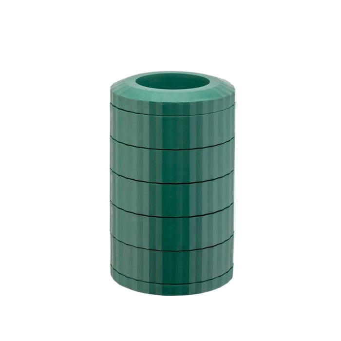 Alessi PLISSÉ Portacapsule verde