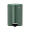 Brabantia NEWICON Pattumiera a pedale 5L - pine green