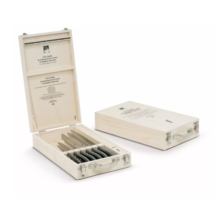 Berti Coltellerie I 6 coltelli da preparazione di Gualtiero Marchesi
