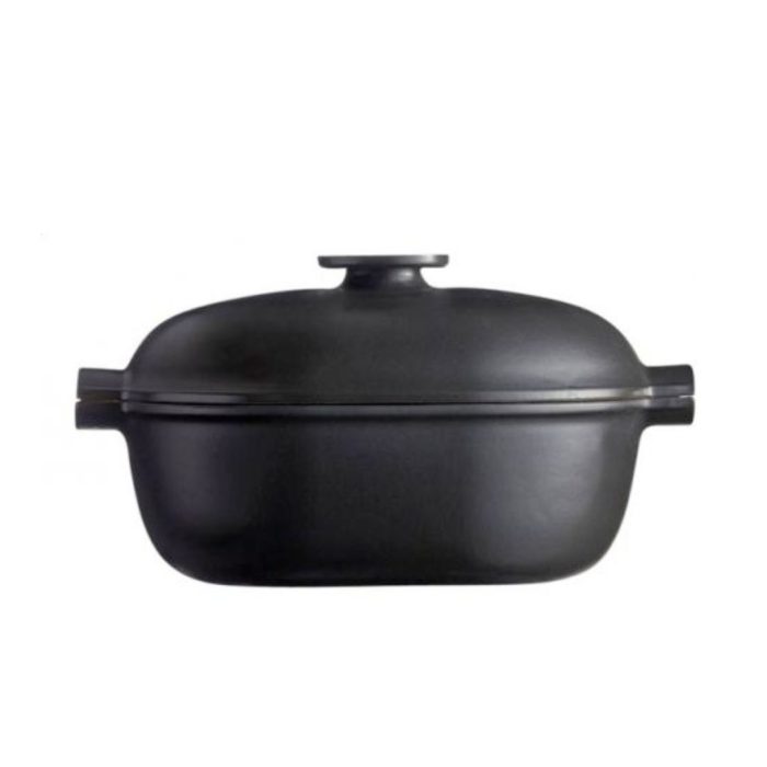 Emile Henry Delight cocotte ovale 36x24cm ardesia