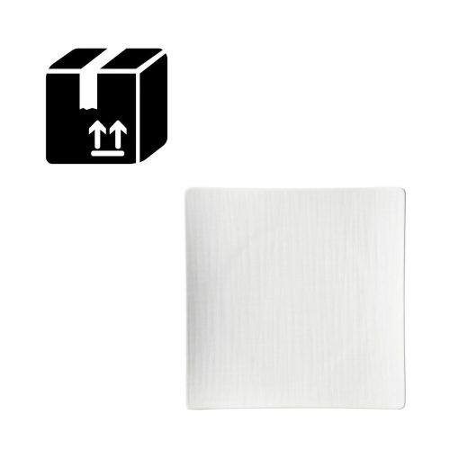 Rosenthal MESH BIANCO Kit piatti quadri per 6 persone 18 pezzi