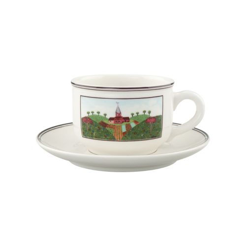 Villeroy & Boch DESIGN NAIF Tazza tè con piatto - variopinto