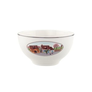 Villeroy & Boch DESIGN NAIF Piatto fondo 21cm Allevamento di polli - variopinto