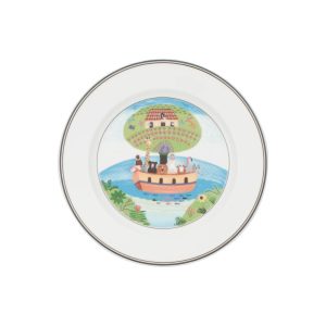 Villeroy & Boch DESIGN NAIF Piatto fondo 21cm Allevamento di polli - variopinto