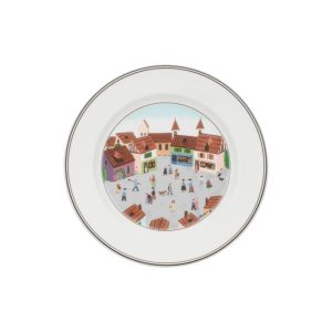 Villeroy & Boch DESIGN NAIF Piatto fondo 21cm Allevamento di polli - variopinto