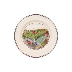 Villeroy & Boch DESIGN NAIF Piatto fondo 21cm Allevamento di polli - variopinto