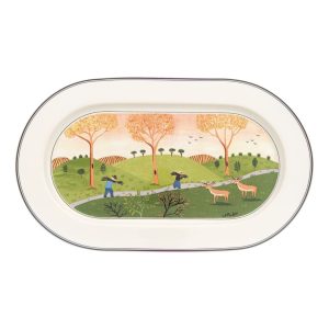Villeroy & Boch DESIGN NAIF Piatto fondo 21cm Allevamento di polli - variopinto