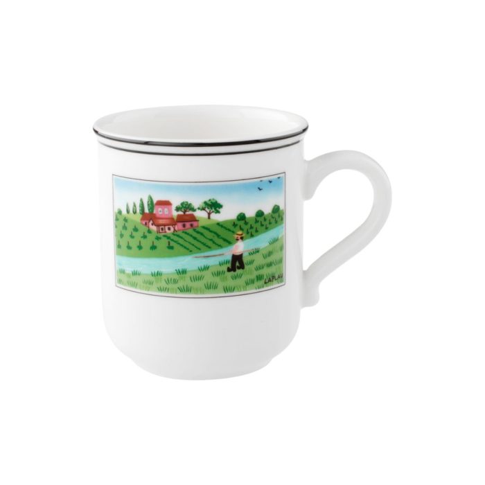 10-2337-4874.jpg Villeroy & Boch DESIGN NAIF Bicchiere con manico 0,30L Pescatore - variopinto