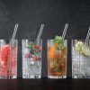 Riedel Tastes good longdrink set 4 bicchieri con 4 cannucce