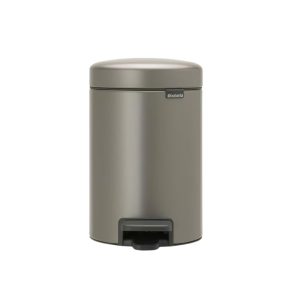 Brabantia NEWICON Pattumiera a pedale 3L - platinum