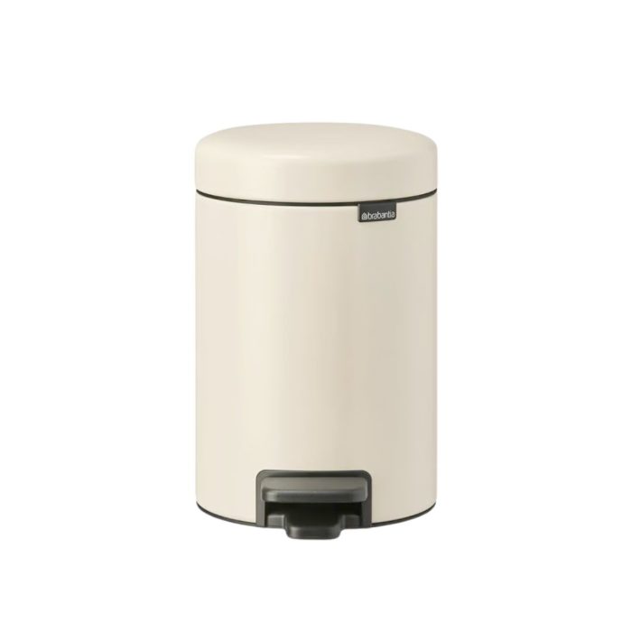 Brabantia NEWICON Pattumiera a pedale 3L - soft beige