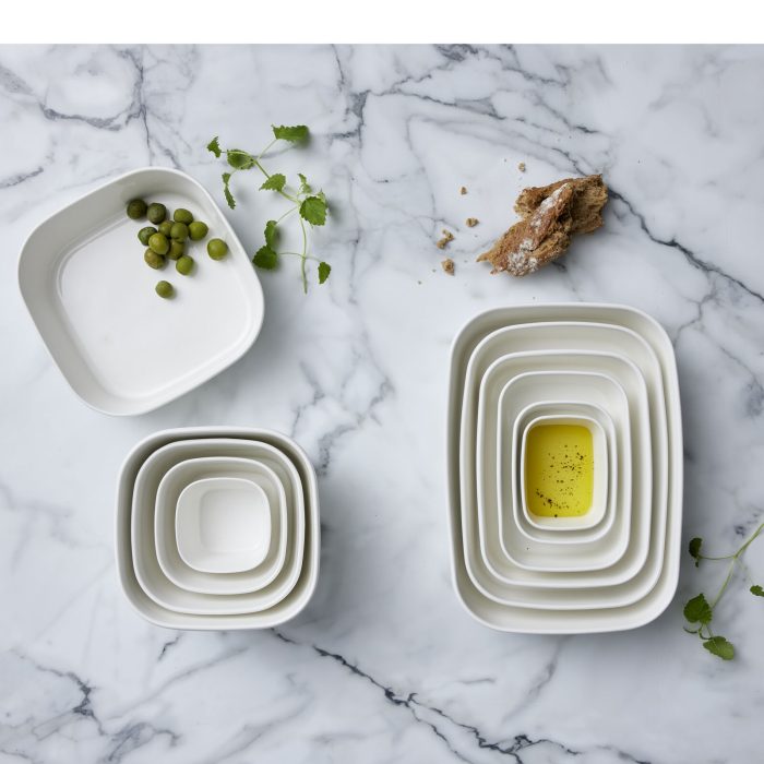 Rosti MODULA Pirofila 24x24x7cm - white