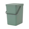 Brabantia SORT&GO Pattumiera 25L - fir green