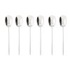 Sambonet “100” set 6 cucchiani moka acciaio inox