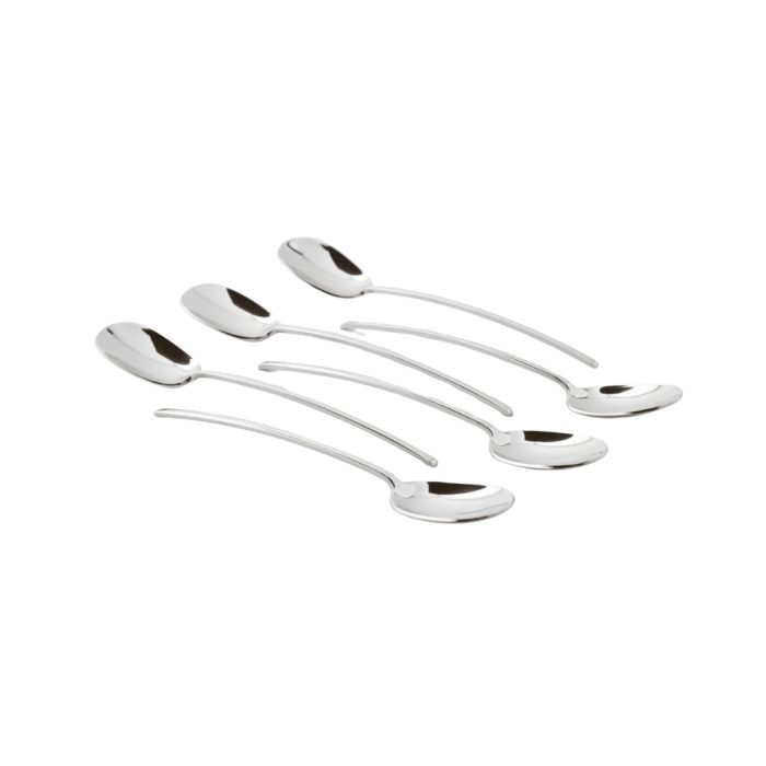 Sambonet “100” set 6 cucchiani moka acciaio inox