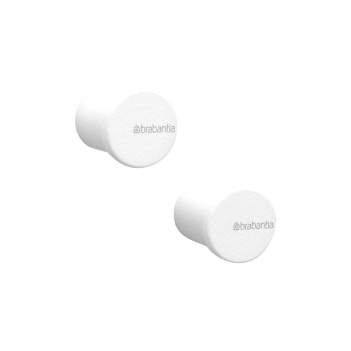 Brabantia MINDSET Set 2 ganci porta asciugamani - mineral fresh white