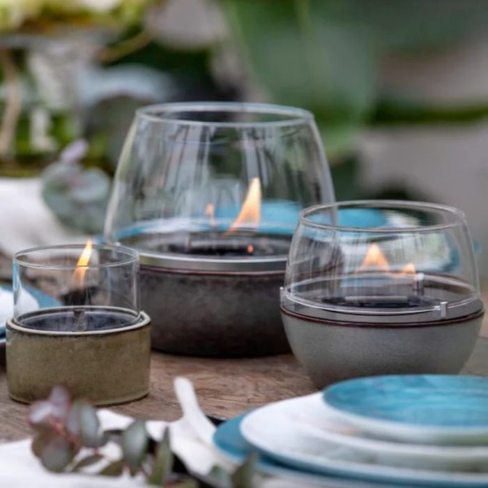 TENDER-FLAME12-2.jpg TenderFlame TULIP 18 Reactive lanterna - glaze black