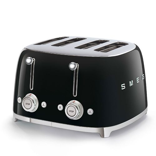 Smeg Tostapane 4x4 fette - nero